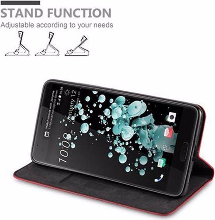 Image du produit Cadorabo Book Couverture magnétique invisible (HTC U Ultra)