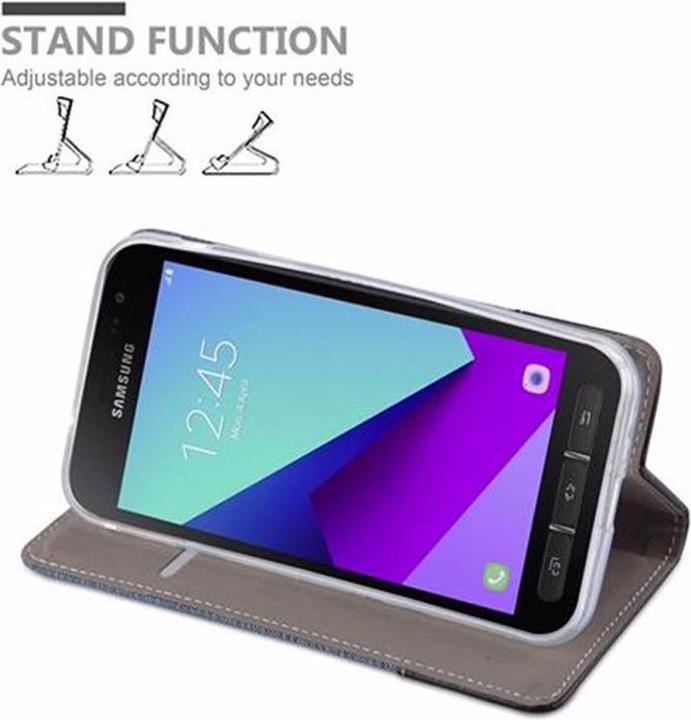 Actual product image Cadorabo Book Jeans Optics Cover (Samsung Galaxy Xcover 4)
