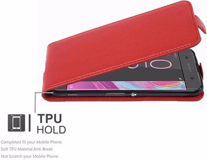Productafbeelding Cadorabo Flip met structuurhoes (Sony Xperia XA)