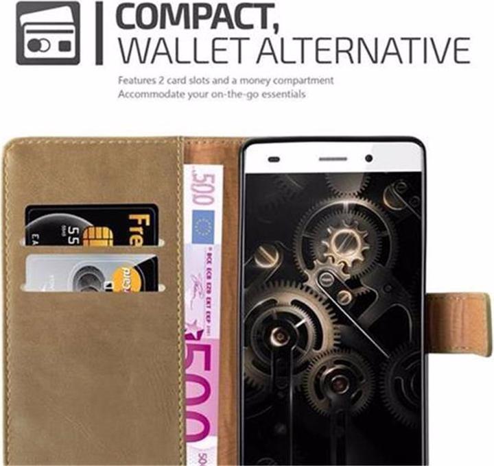 Produktbild Cadorabo Book Luxury Cover (Huawei P8 Lite)