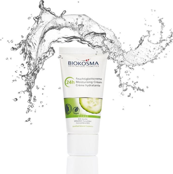 Produktbild Biokosma BASIC Visage 24h Feuchtigkeitscreme (30 ml, Tagescreme)
