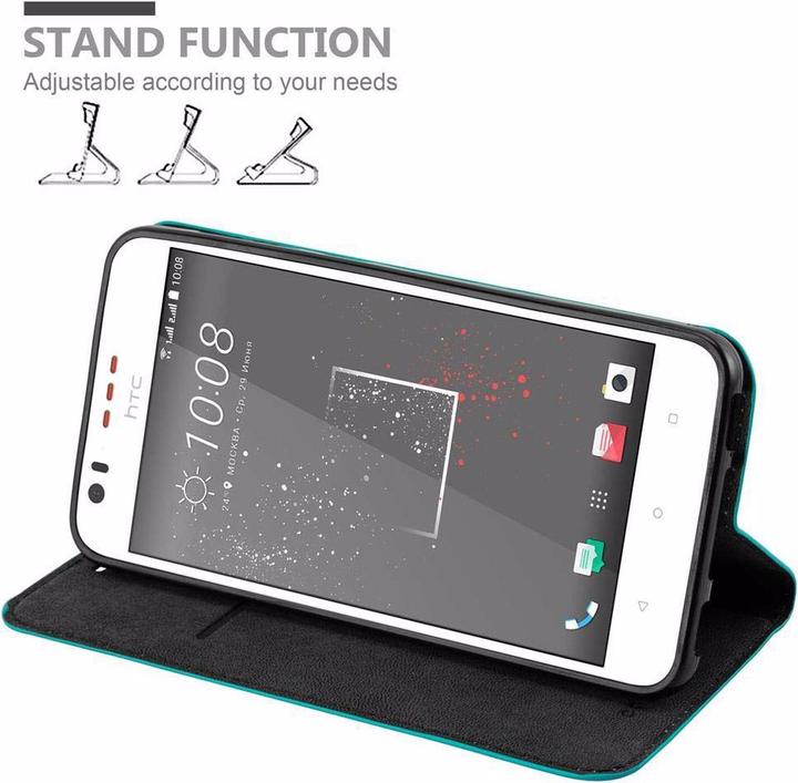 Immagine prodotto Cadorabo Copertina magnetica invisibile del libro (HTC Desire 10 Stile di vita, HTC Desire 825)
