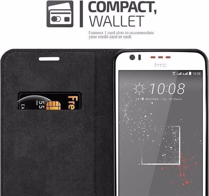 Immagine prodotto Cadorabo Copertina magnetica invisibile del libro (HTC Desire 10 Stile di vita, HTC Desire 825)