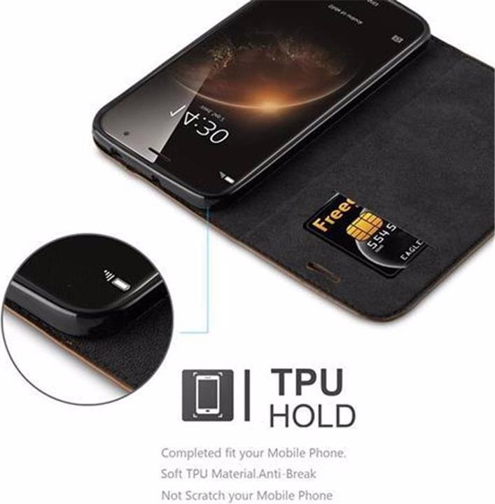 Produktbild Cadorabo Book Invisible Magnet Cover (Huawei G7 Plus, Huawei G8, Huawei GX8)