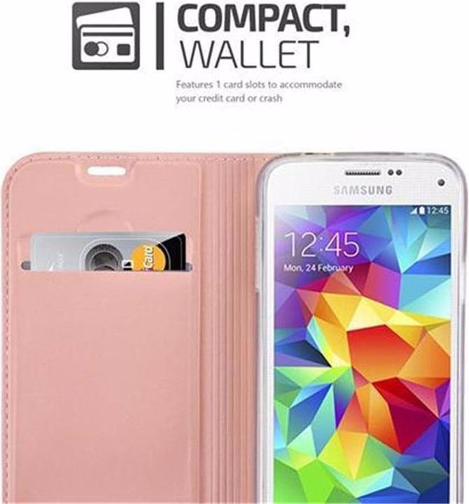 Image du produit Cadorabo Book Classy Style Cover (Samsung Galaxy S5 Mini)