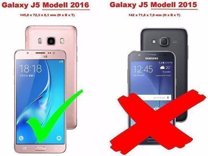 Image du produit Cadorabo Couverture TPU givrée (Samsung Galaxy J5 (2016))