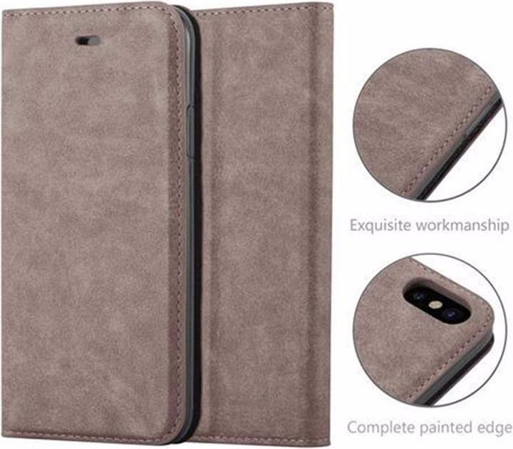 Immagine prodotto Cadorabo Copertina magnetica invisibile del libro (Apple iPhone X)