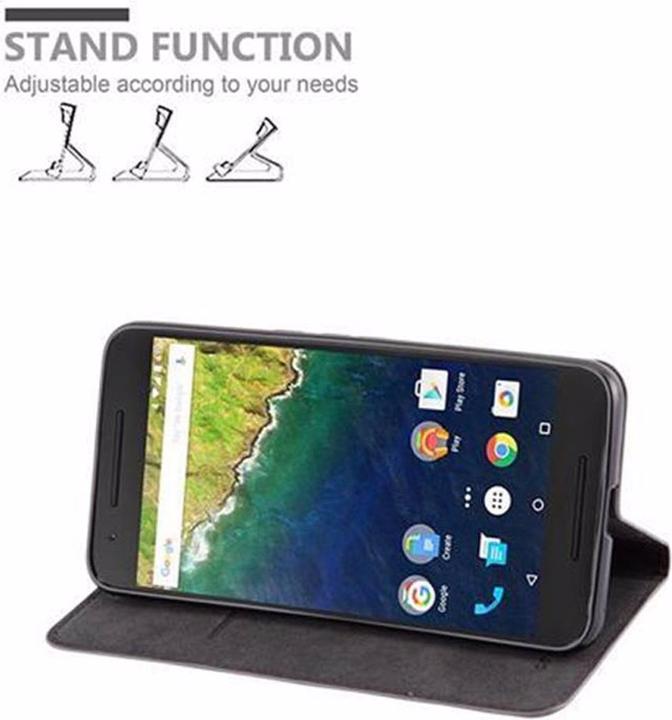 Produktbild Cadorabo Book Invisible Magnet Cover (Huawei Nexus 6P)