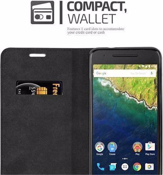 Produktbild Cadorabo Book Invisible Magnet Cover (Huawei Nexus 6P)