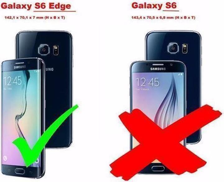 Immagine prodotto Cadorabo Copertina in stile libro di classe (Samsung Galaxy S6 Edge)