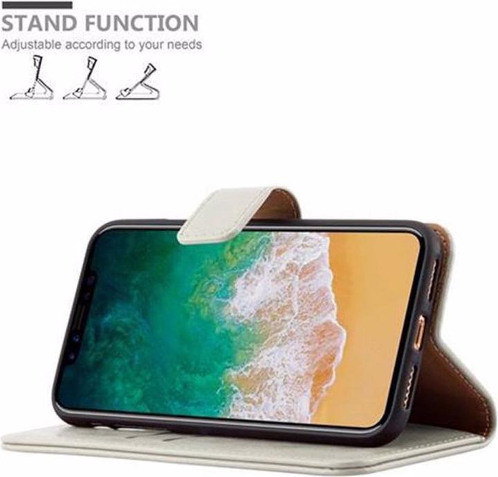 Produktbild Cadorabo Book Luxury Cover (Apple iPhone X)