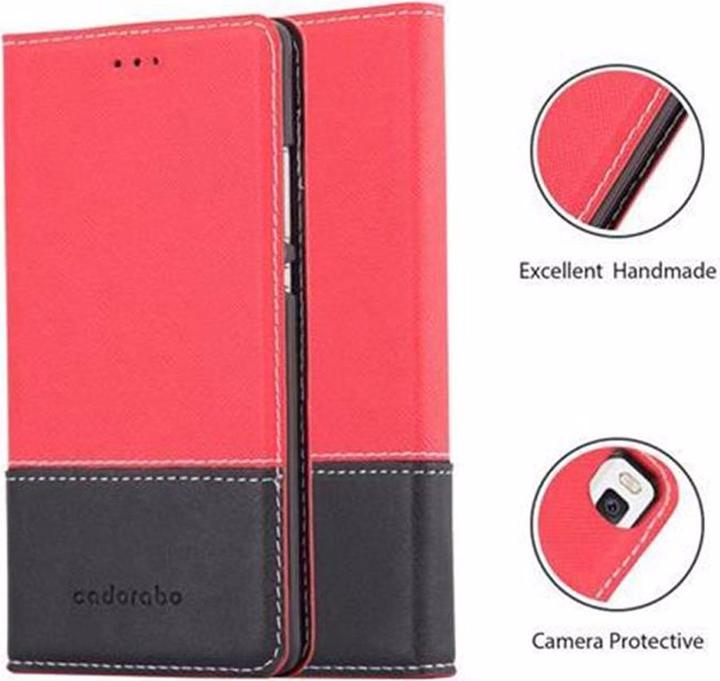 Actual product image Cadorabo Book X Wallet Cover (Huawei P8)