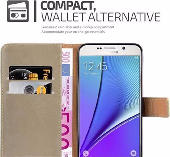 Immagine prodotto Cadorabo Copertina di lusso del libro (Samsung Galaxy Note 5)