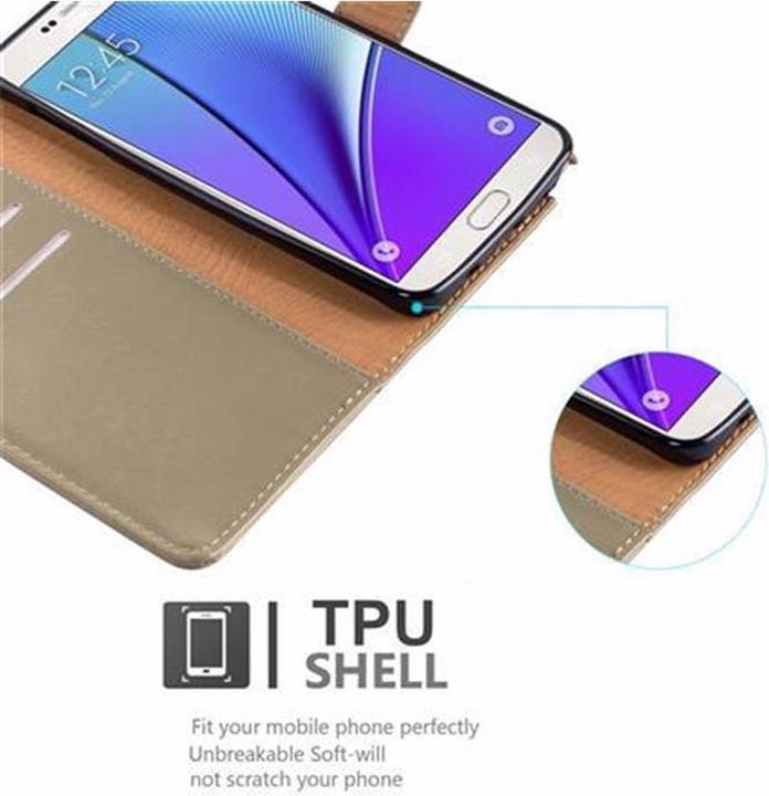Immagine prodotto Cadorabo Copertina di lusso del libro (Samsung Galaxy Note 5)