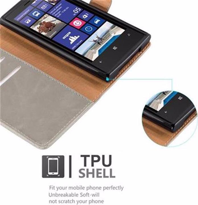 Produktbild Cadorabo Book Luxury Cover (Nokia Lumia 920)