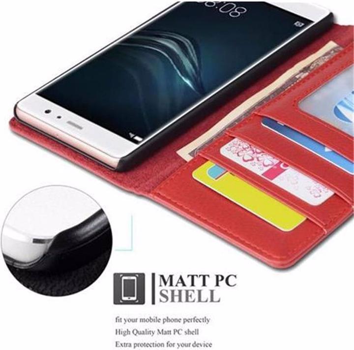Image du produit Cadorabo Book avec 3 pochettes pour cartes Couverture (Huawei P9)