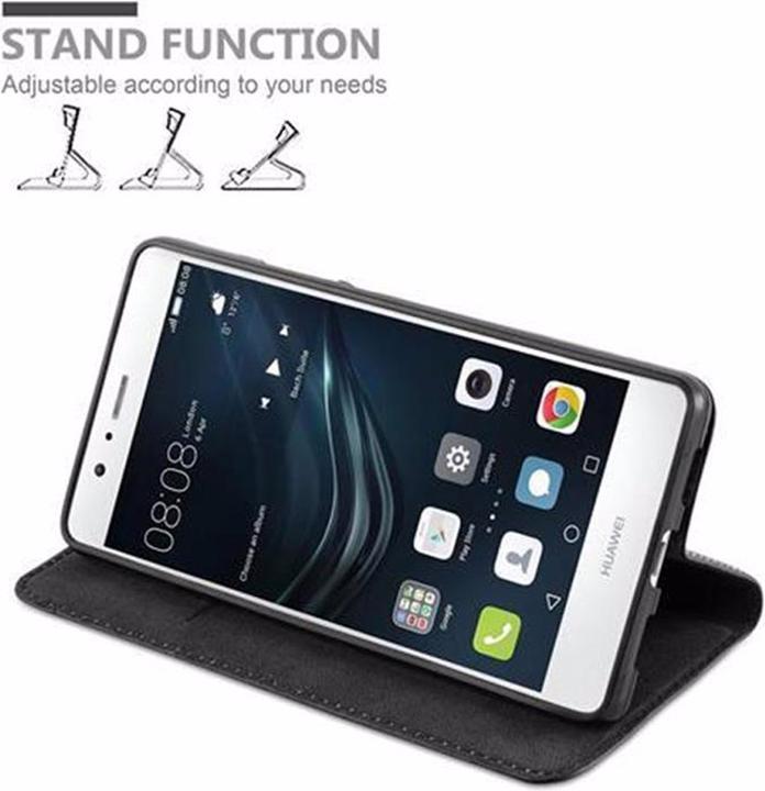Actual product image Cadorabo Book Invisible Magnet Cover (Huawei G9 Lite)