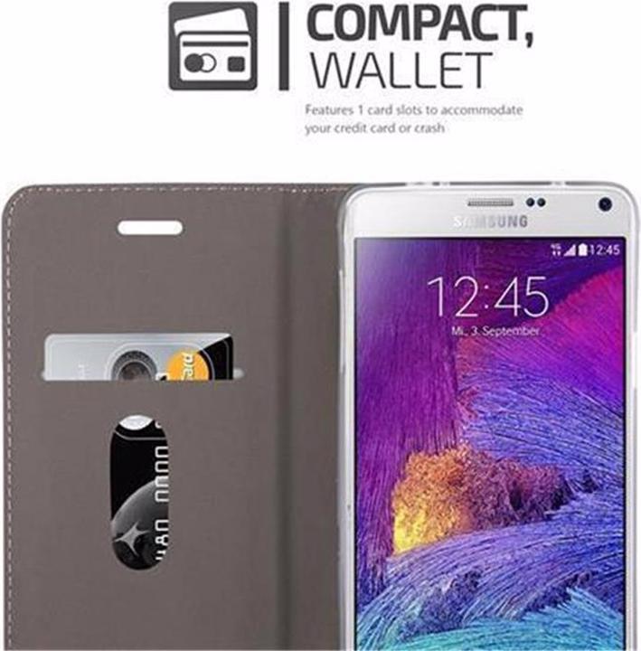 Produktbild Cadorabo Book Jeans Optik Cover (Samsung Galaxy Note 4)