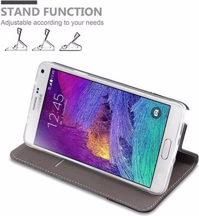 Produktbild Cadorabo Book Jeans Optik Cover (Samsung Galaxy Note 4)