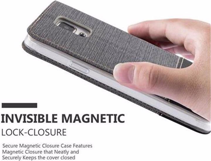Produktbild Cadorabo Book Jeans Optik Cover (Samsung Galaxy Note 4)