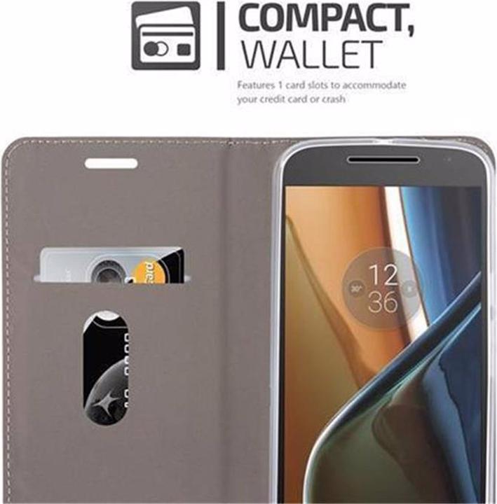 Actual product image Cadorabo Book Jeans Optics Cover (Motorola Moto G4 Plus, Motorola Moto G4)