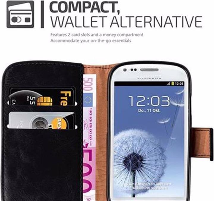 Produktbild Cadorabo Book Luxury Cover (Samsung Galaxy S3 Mini)
