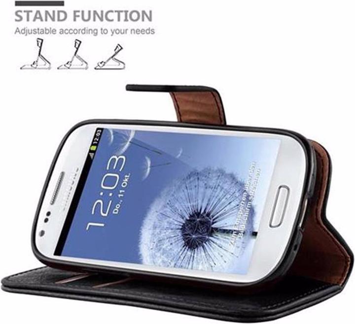 Produktbild Cadorabo Book Luxury Cover (Samsung Galaxy S3 Mini)