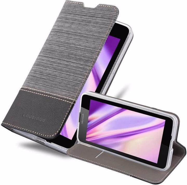 Actual product image Cadorabo Book Jeans Optics Cover (Microsoft Lumia 640)