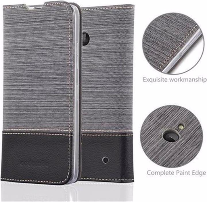 Actual product image Cadorabo Book Jeans Optics Cover (Microsoft Lumia 640)