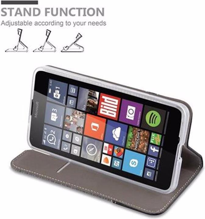 Actual product image Cadorabo Book Jeans Optics Cover (Microsoft Lumia 640)