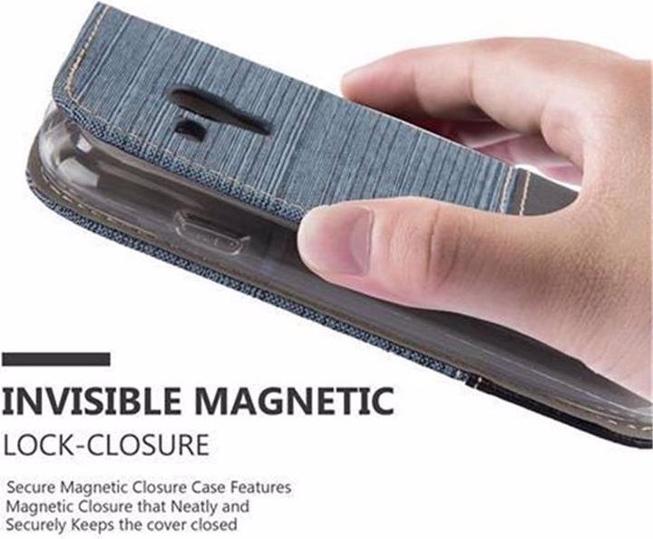 Produktbild Cadorabo Book Jeans Optik Cover (Samsung Galaxy S3 Mini)