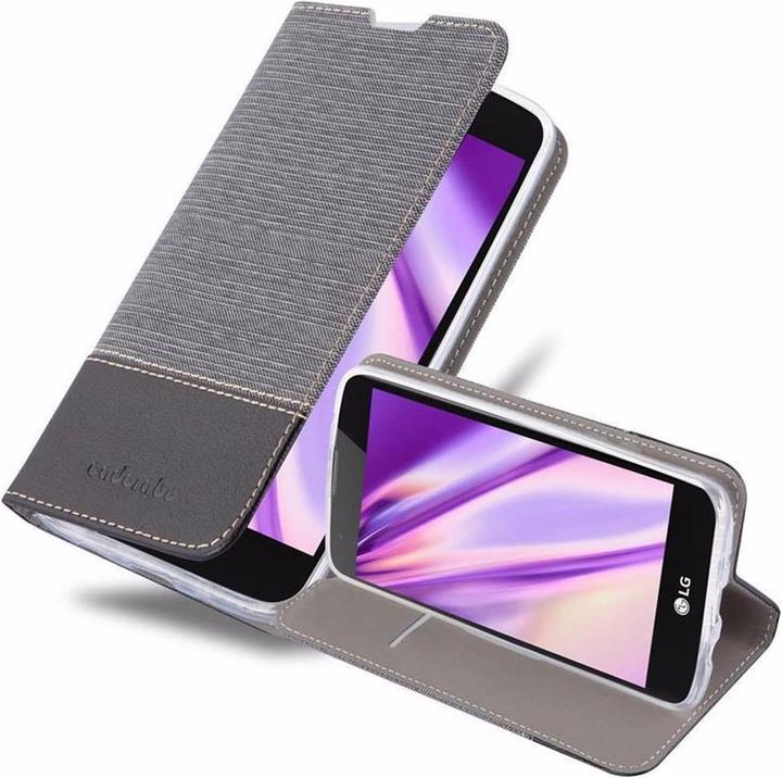 Image du produit Cadorabo Couverture look jeans Book (LG K8)