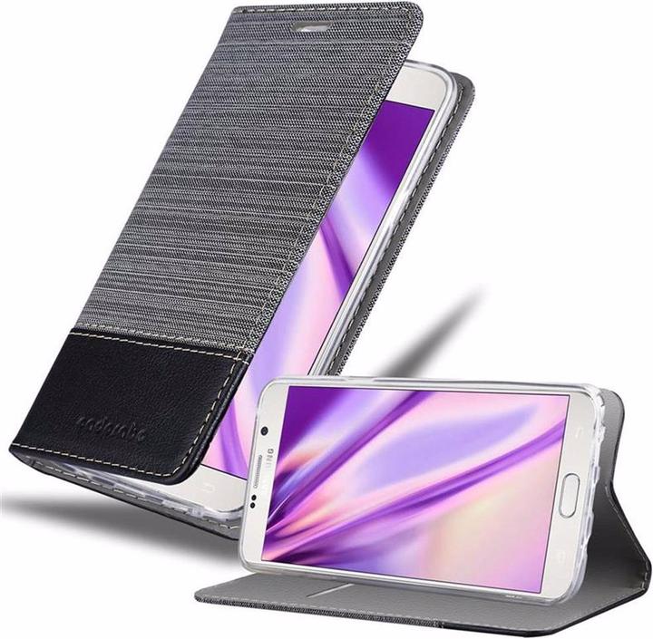 Produktbild Cadorabo Book Jeans Optik Cover (Samsung Galaxy Note 5)