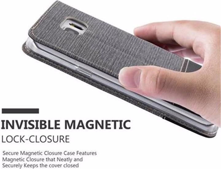 Produktbild Cadorabo Book Jeans Optik Cover (Samsung Galaxy Note 5)