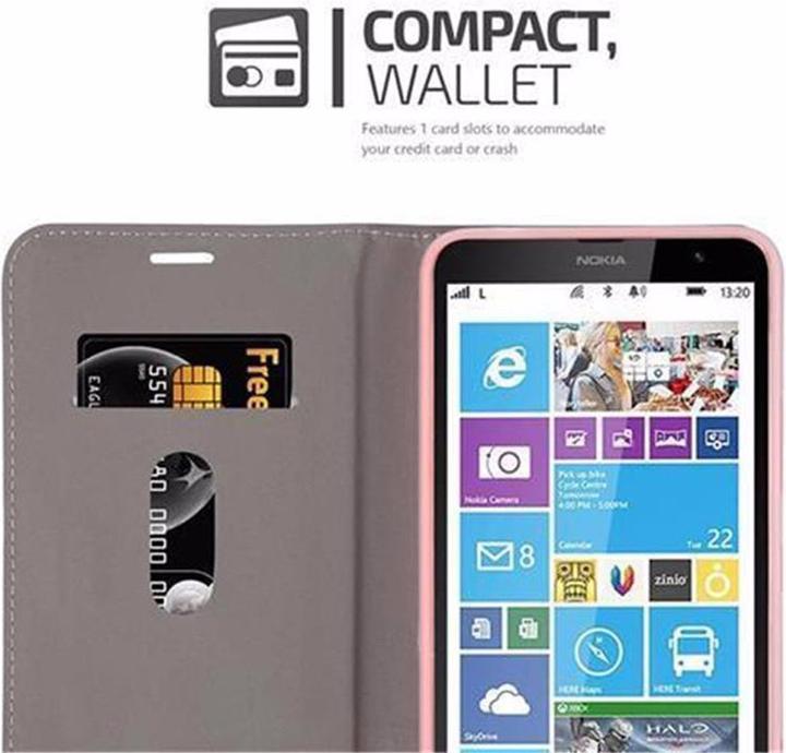 Produktbild Cadorabo Book Jeans Optik Cover (Nokia Lumia 1320)