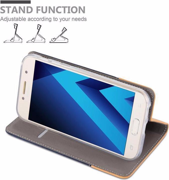 Image du produit Cadorabo Couverture look jeans Book (Samsung Galaxy A3 (2017))