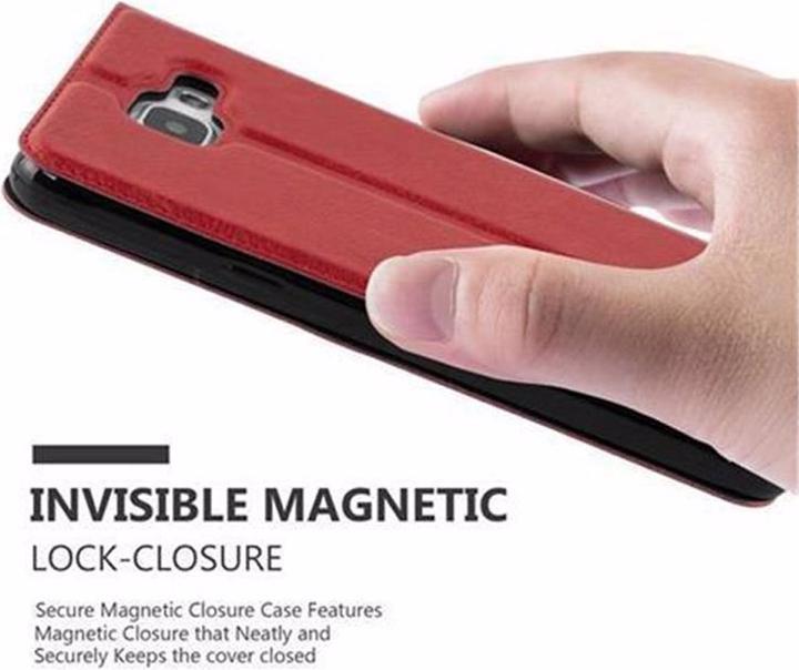 Actual product image Cadorabo Book with View double window cover (Samsung Galaxy A5 (2016))