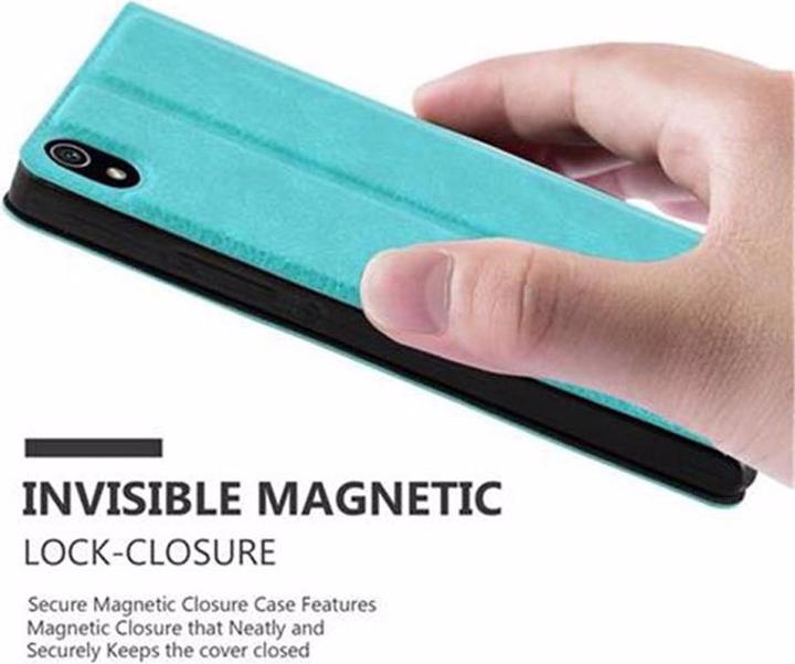 Actual product image Cadorabo Book with View double window cover (Huawei Ascend P7)