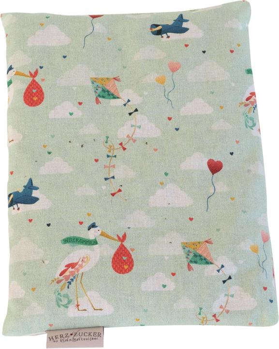 Herzzucker HERZ ZUCKER Kirschkernkissen Kids 21x16cm Storch (21 x 16 cm)