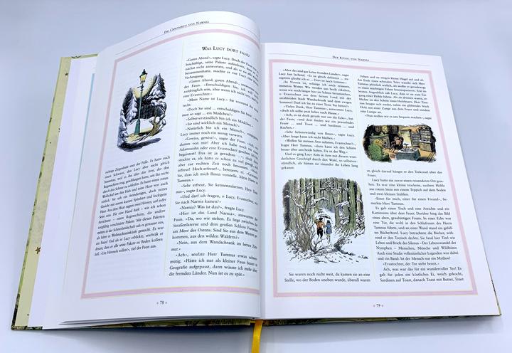 Produktbild Die Chroniken von Narnia - Illustrierte Gesamtausgabe (Deutsch, Ulla Neckenauer, Pauline Baynes, Clive Staples Lewis, 2019)