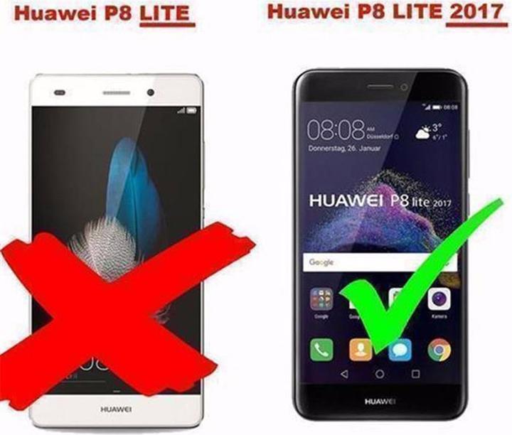 Actual product image Cadorabo TPU Ultra Slim AIR Cover (Huawei P8 Lite (2017), Huawei P9 Lite (2017))