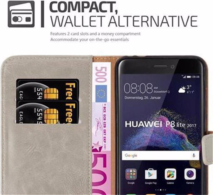 Image du produit Cadorabo Book Couverture de luxe (Huawei P8 Lite (2017))
