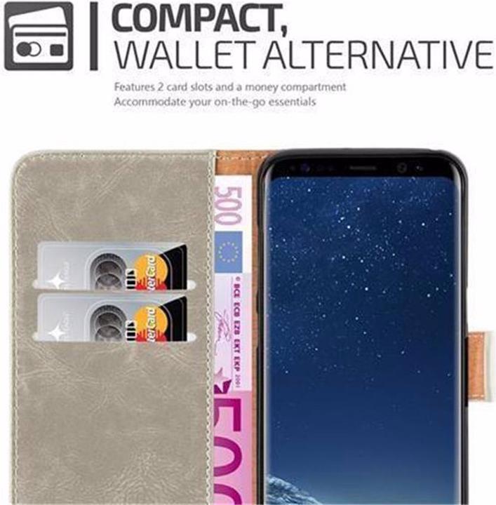 Produktbild Cadorabo Book Luxury Cover (Samsung Galaxy S8+)