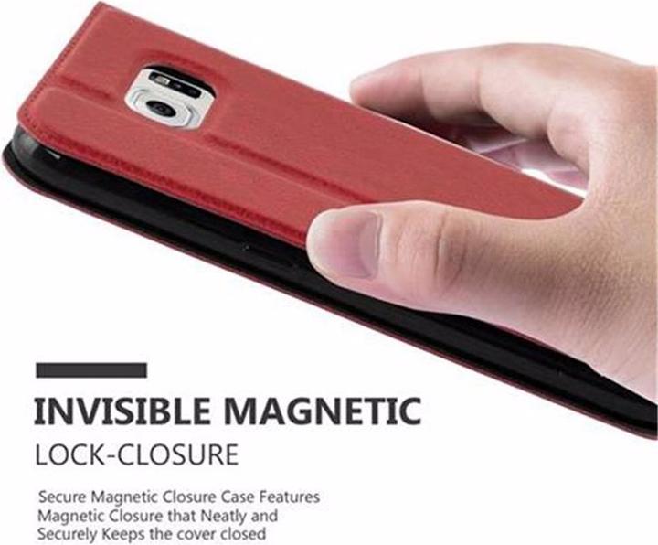 Produktbild Cadorabo Book mit View Doppelfenster Cover (Samsung Galaxy S6)