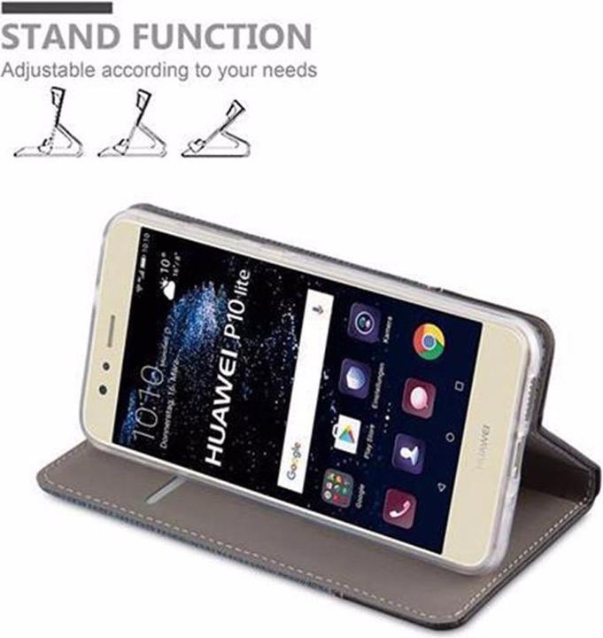 Image du produit Cadorabo Couverture look jeans Book (Huawei P10 Lite)