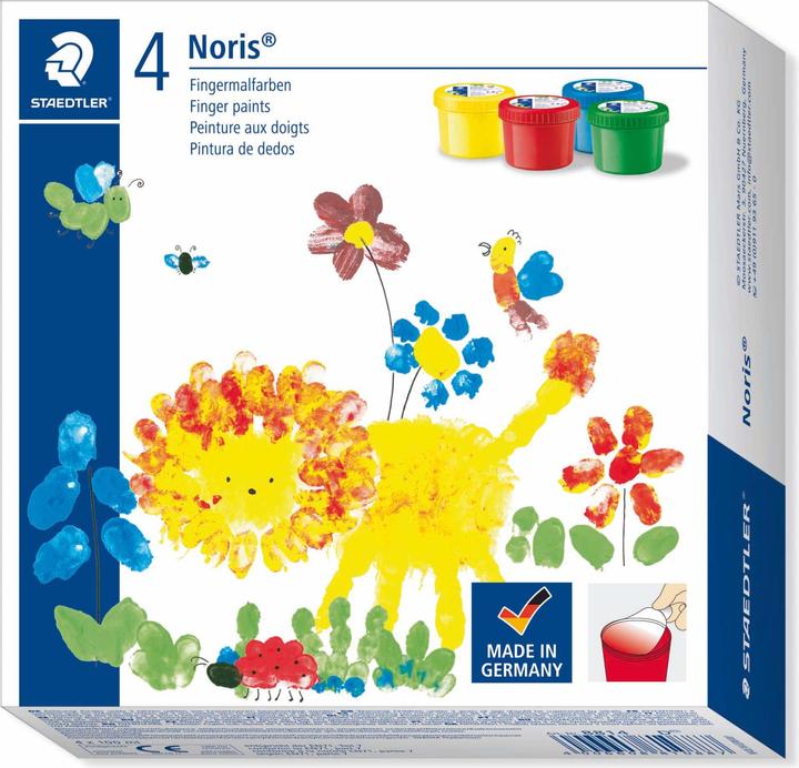 Actual product image Staedtler Finger painting color 'Noris junior (Multicoloured, 750 ml)