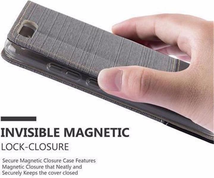Produktbild Cadorabo Book Jeans Optik Cover (Haier P10)