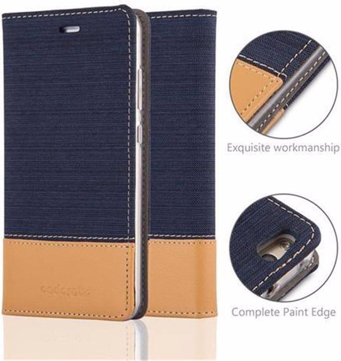 Produktbild Cadorabo Book Jeans Optik Cover (Huawei P10 Lite)