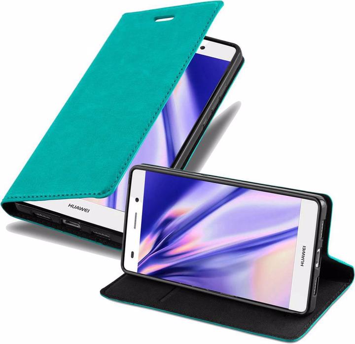 Actual product image Cadorabo Book Invisible Magnet Cover (Huawei P8 Lite (2017))