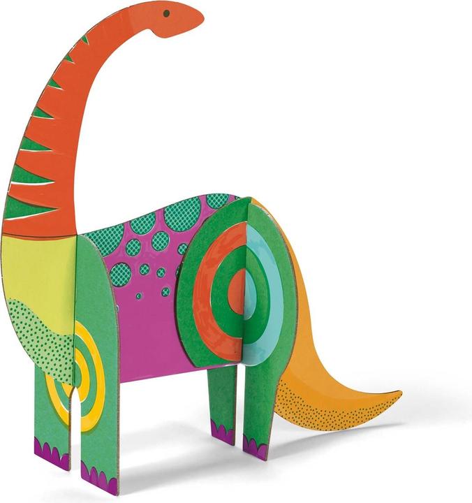 Actual product image Djeco 3D dinosaurs